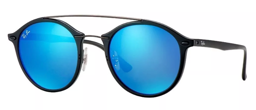 Ray Ban Round Double Bridge Lightray