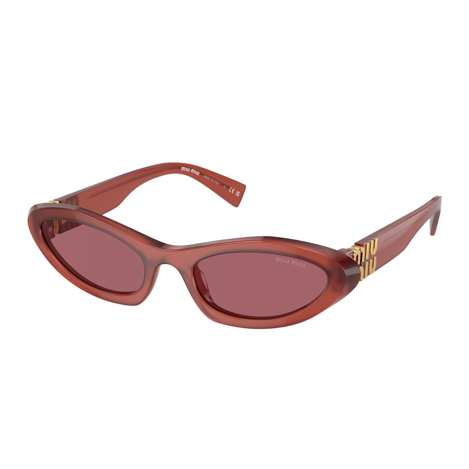 Miu Miu Oval Shape Acetato